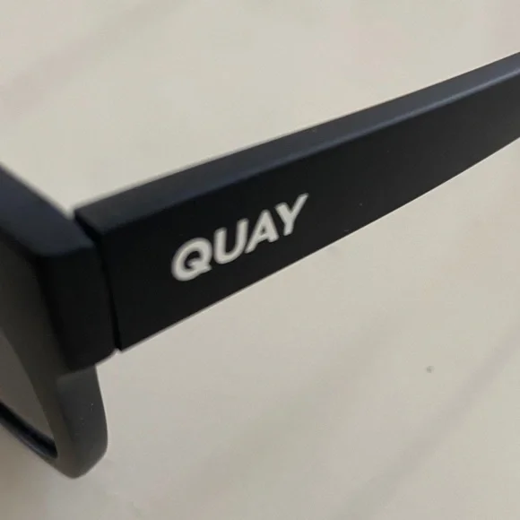 Quay Australia Black Cat-Eye Sunglasses - Picture 6 of 14